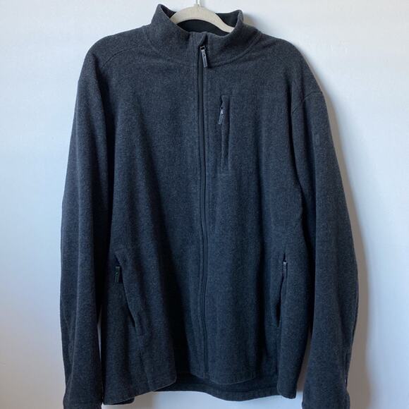 Smartwool Dark Grey Wool Blend Full Zip Jacket Size: XL - Picture 4 of 11